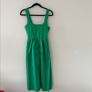 Cynthia Rowley Vibrant Green Midi Dress